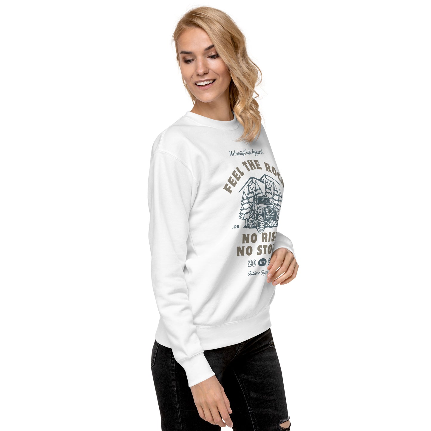 SWEATSHIRT FOR WOMEN PREMIUM QUALITY CREW NECK SWEATSHIRT