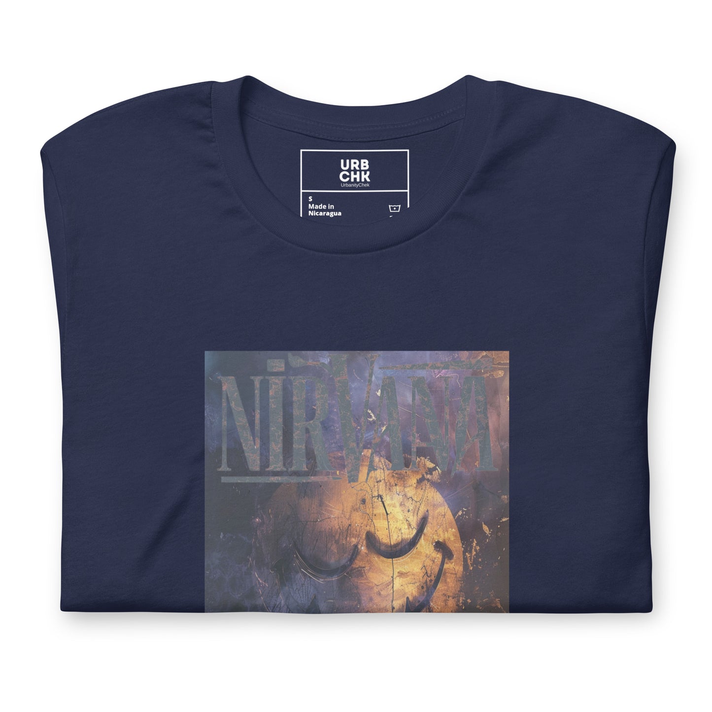 URBANITYCHEK CRENECK TSHIRT FOR MEN NIRVANA TEE