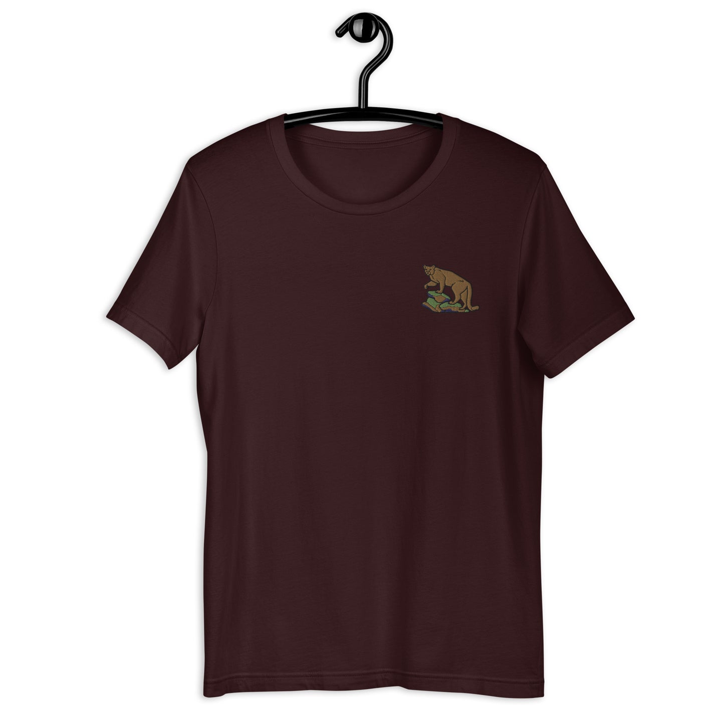 Men's Basic T-Shirt Front Maroon