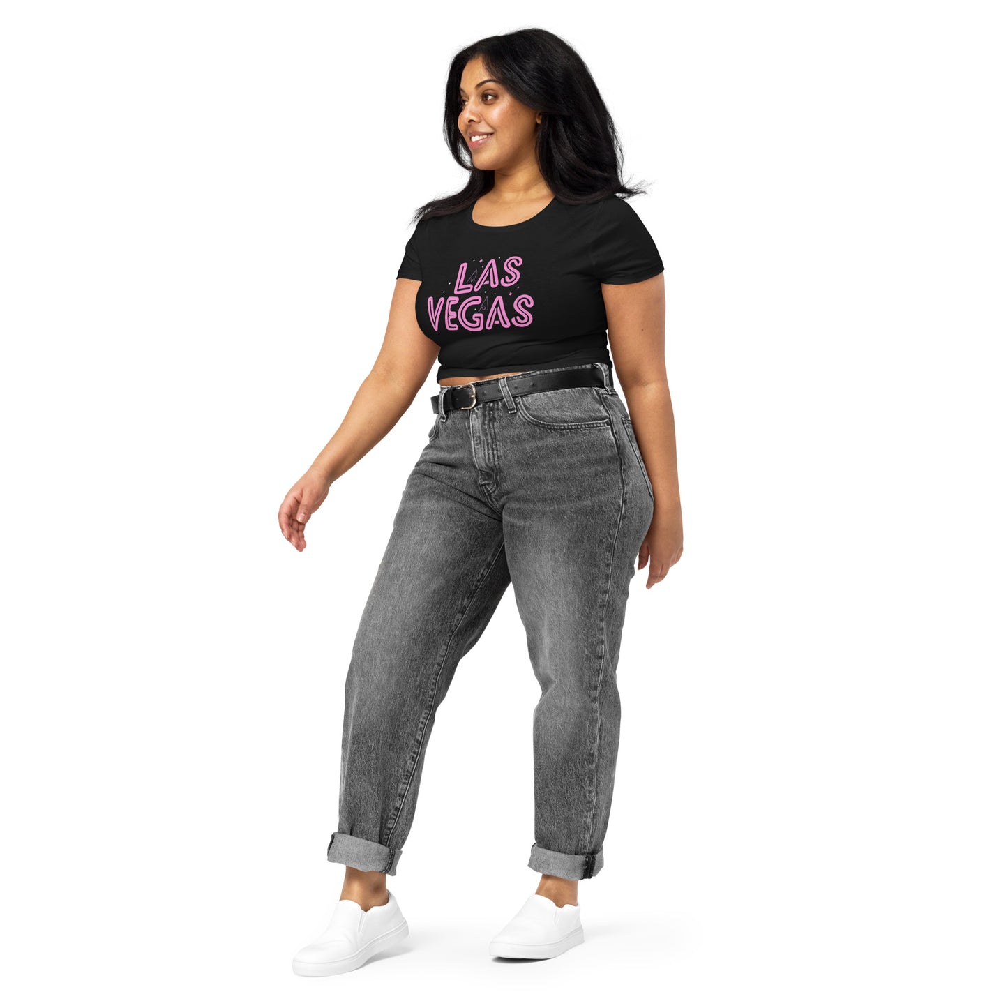 URBANITYCHEK LAS VEGAS CROP TOP FOR WOMEN