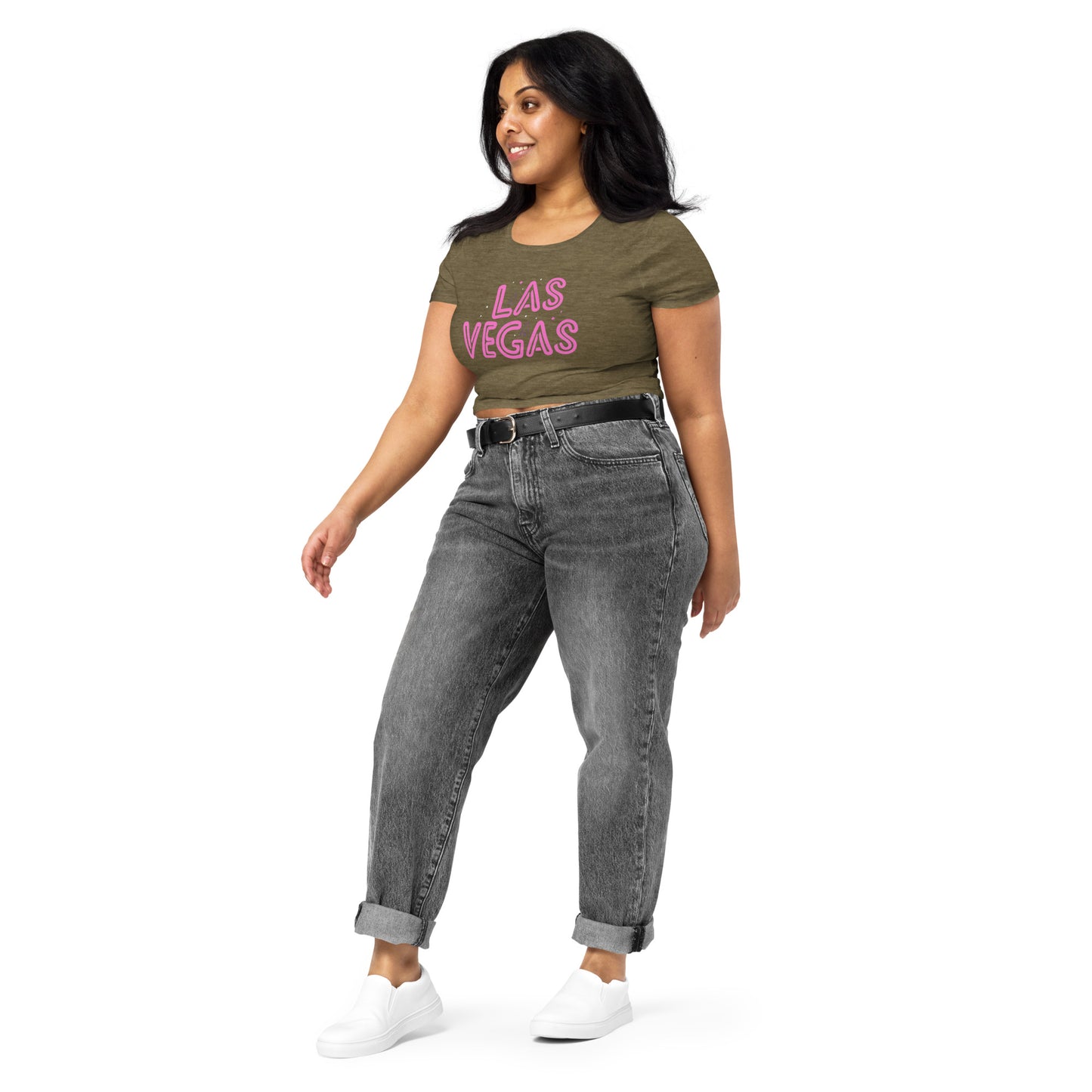 URBANITYCHEK LAS VEGAS CROP TOP FOR WOMEN