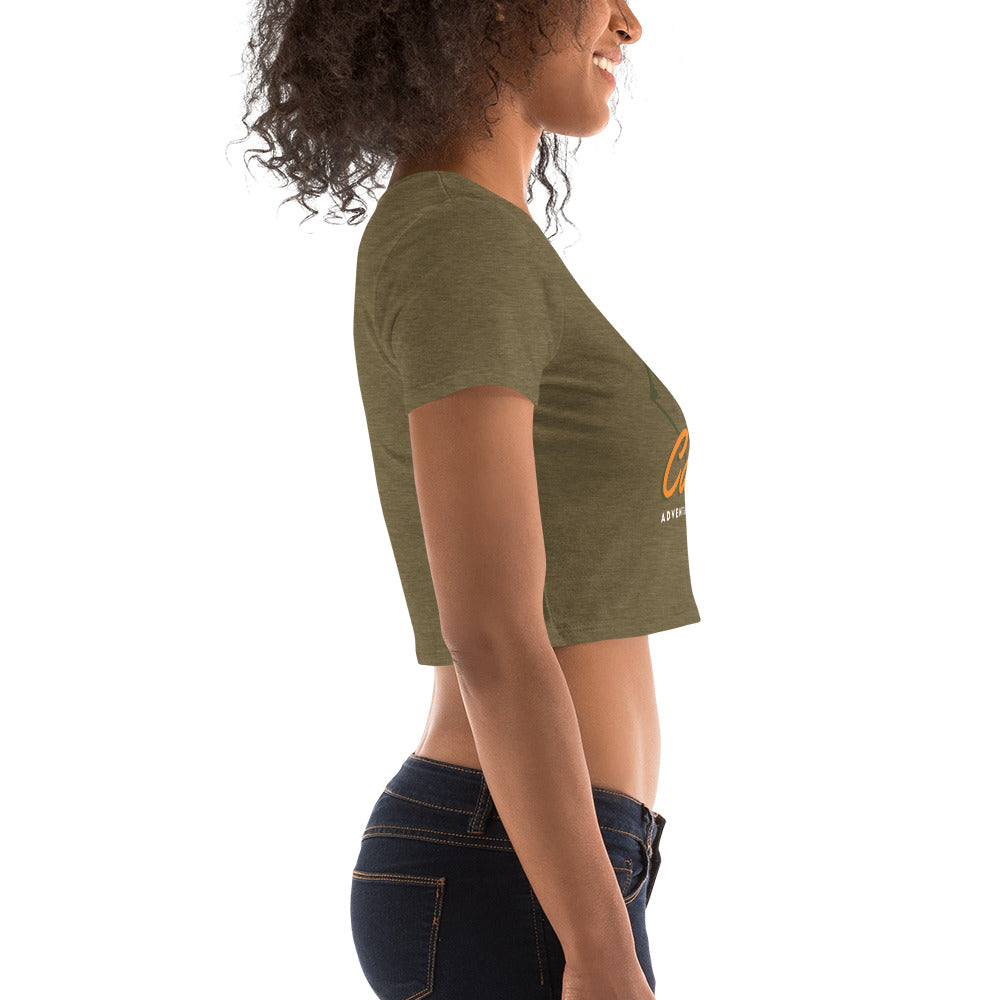 URBANITYCHEK CAMPING CROP TOP FOR WOMEN