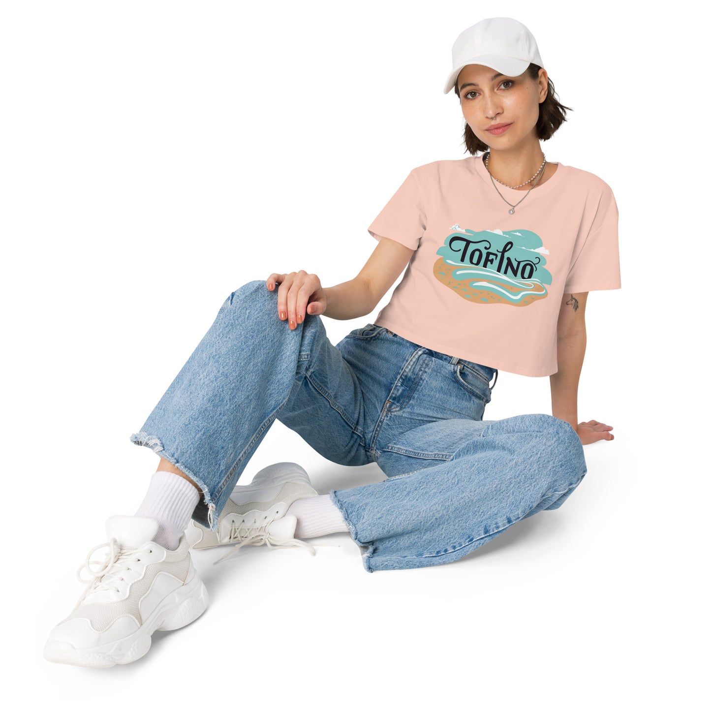 TOFINO WOMENS CROP TOP CREWNECK