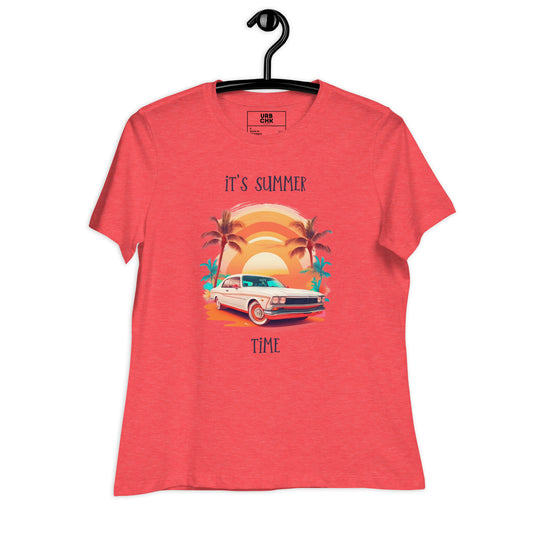 ITS SUMMER TIME TSHIRTS FOR WOMEN SUMMER TEES