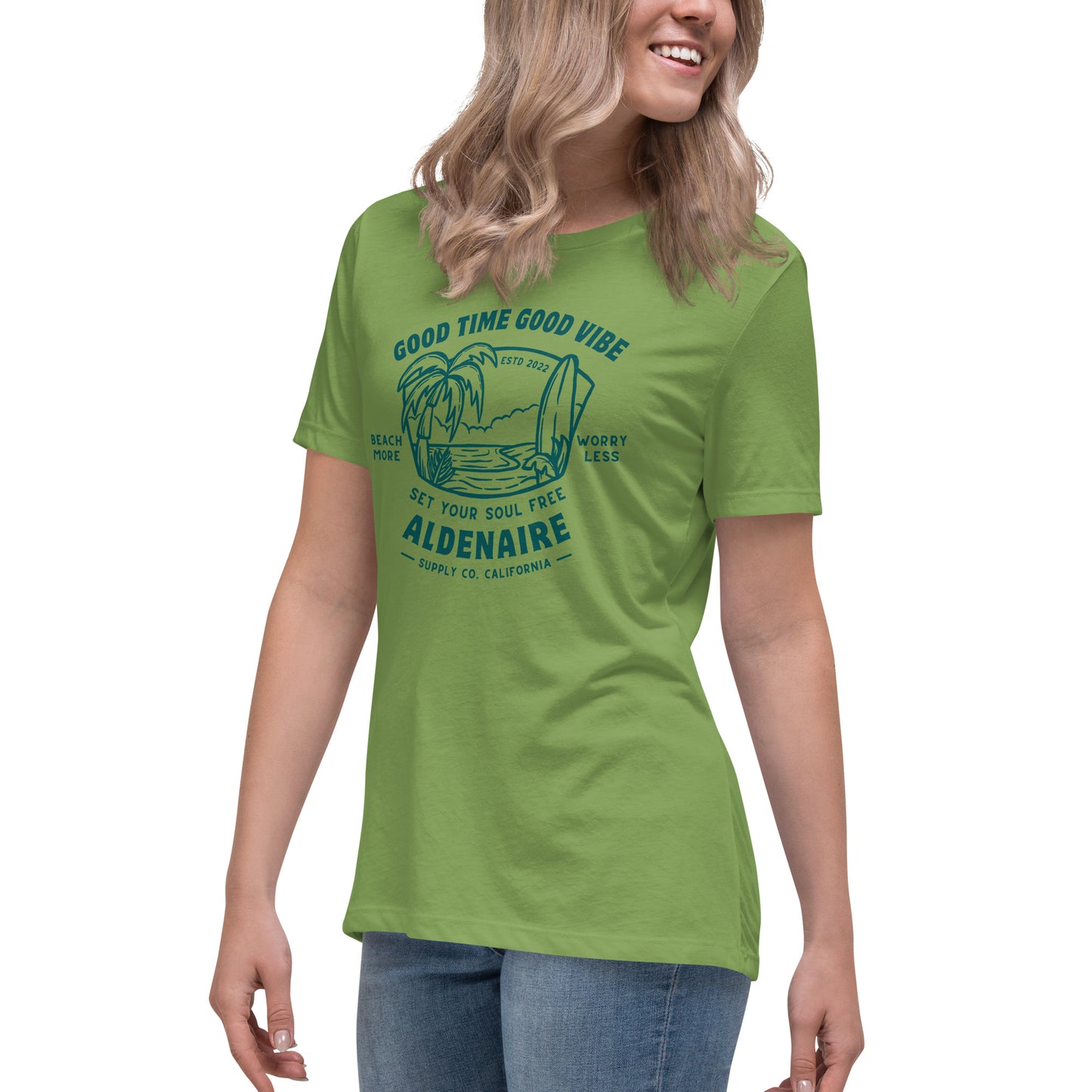 URBANITYCHEK CREWNECK RELAXED TSHIRT FOR WOMEN SUMMER TEES