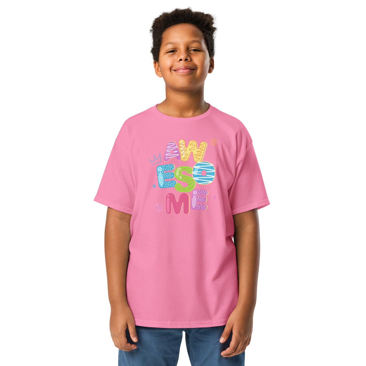 PREMIUM CLASSC CREW COTTON T-SHIRT FOR YOUTH