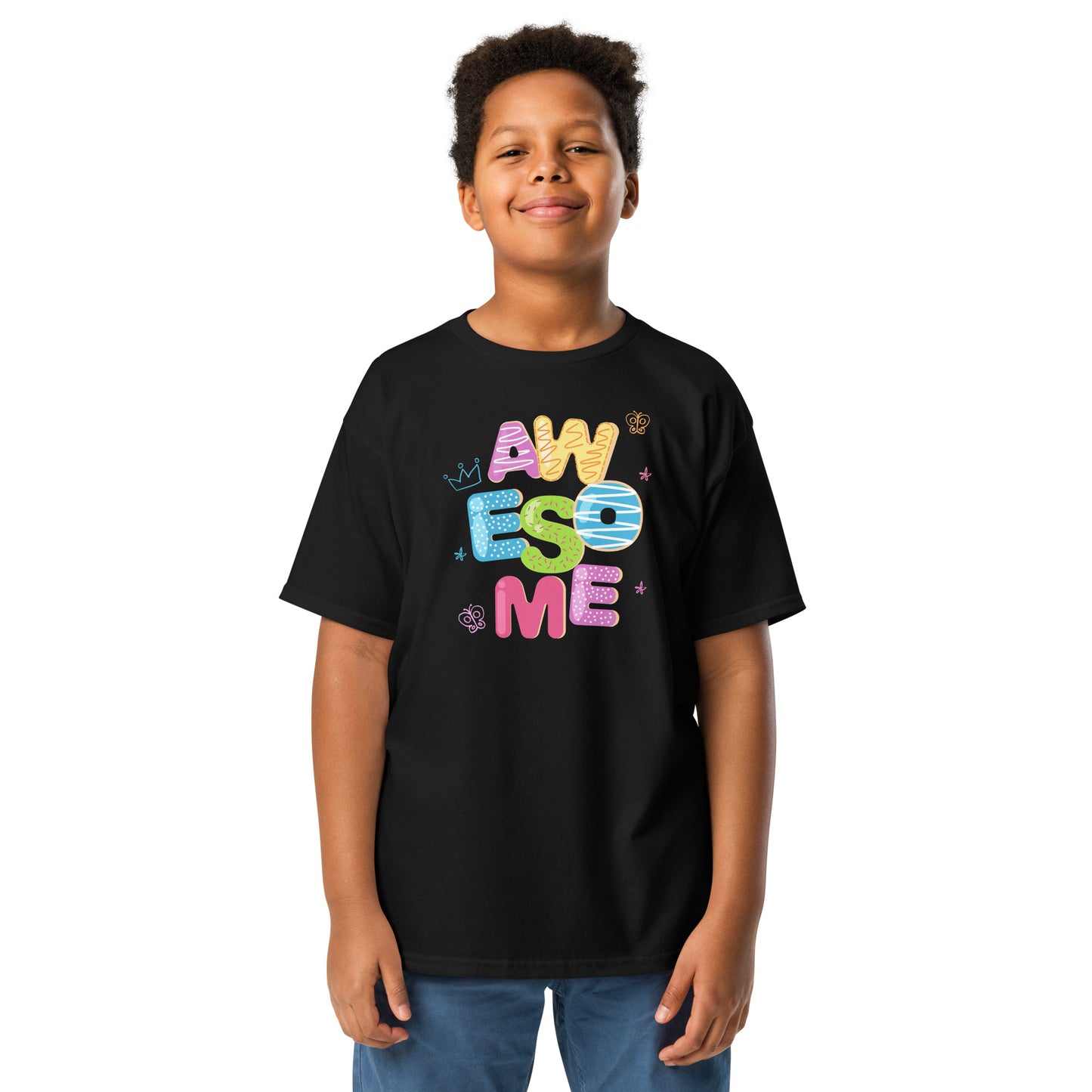 PREMIUM CLASSC CREW COTTON T-SHIRT FOR YOUTH