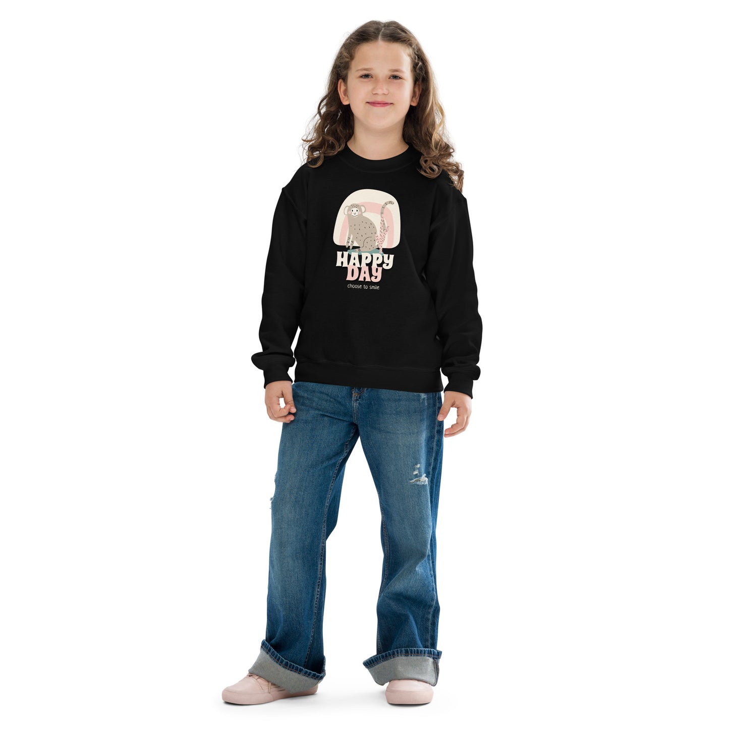 HAPPY DAY SWEATSHIRTS FOR YOUTH UNISEX