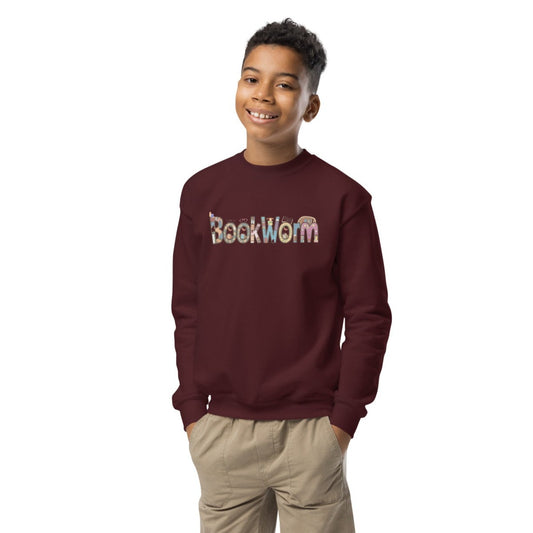 YOUTH CREWNECK SWEATSHIRT BOOKWORM