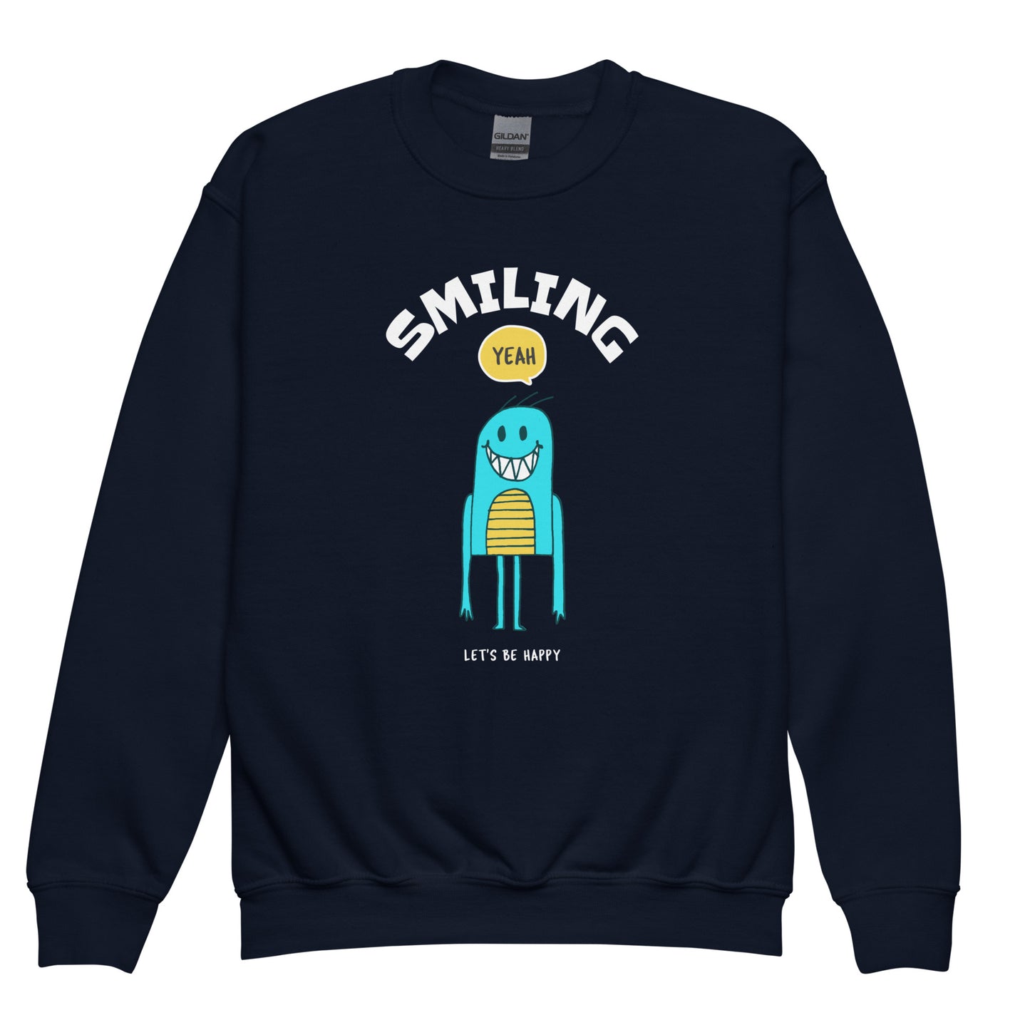 GENDER NEUTRAL KIDS SWEATSHIRT SMILE