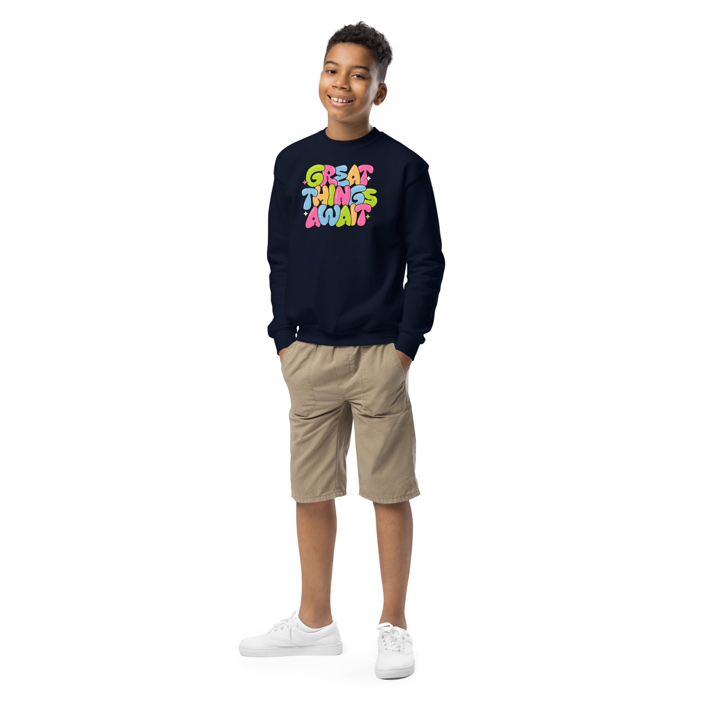 PREMIUM KIDS CREW SWEATSHIRT BACK TO SCHOOL