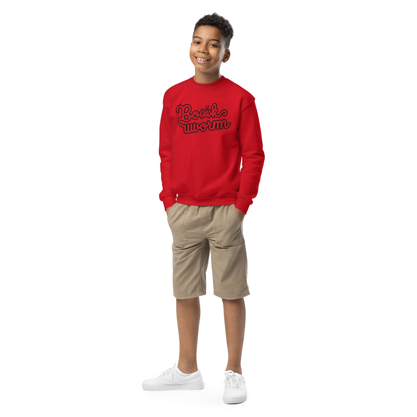 BOOKWORK CREWNECK SWEATSHIRT FOR YOUTH