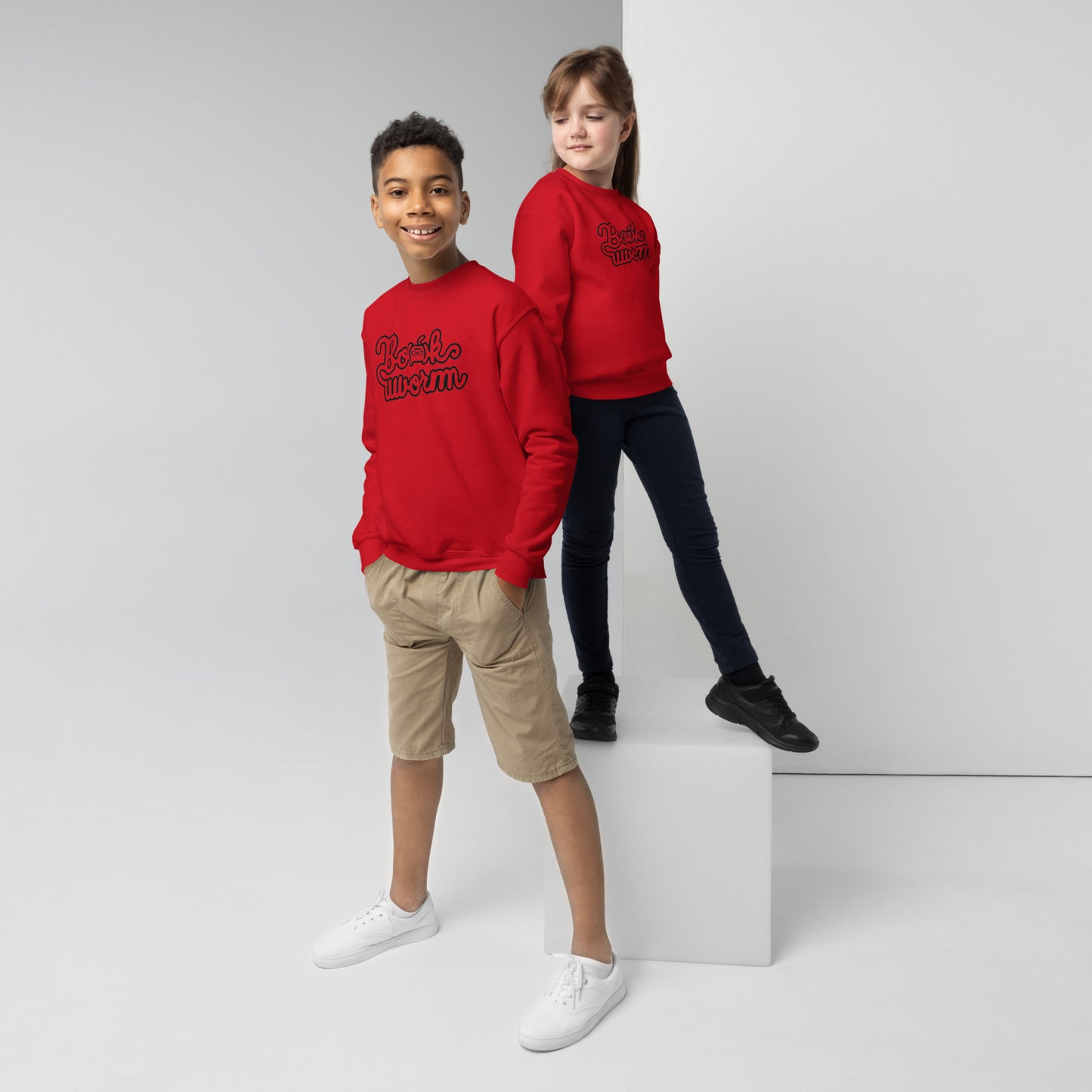 BOOKWORK CREWNECK SWEATSHIRT FOR YOUTH