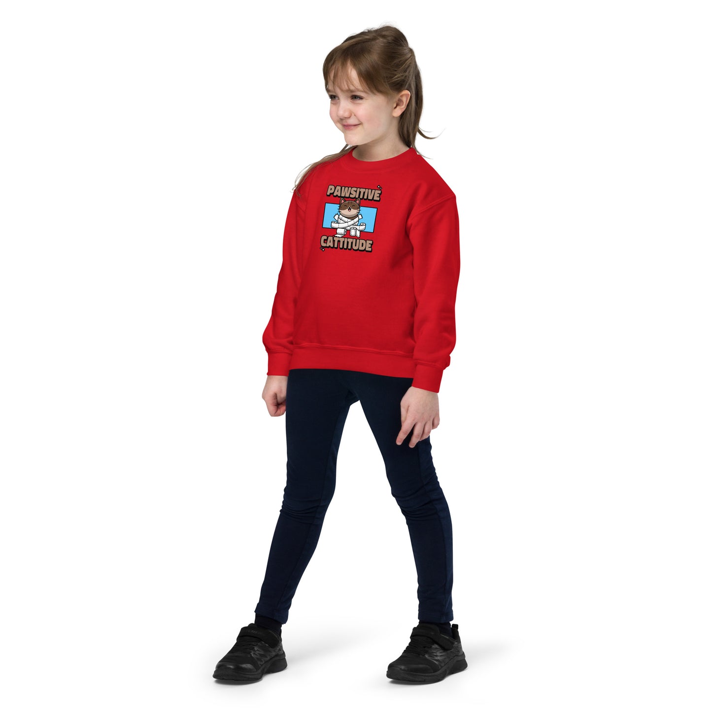 KIDS CREW SWEATSHIRTS SOFT AND CONFORTABLE