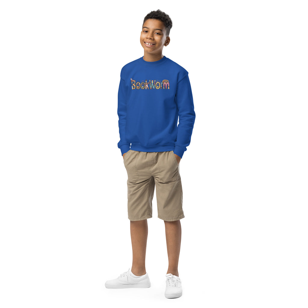 YOUTH CREWNECK SWEATSHIRT BOOKWORM