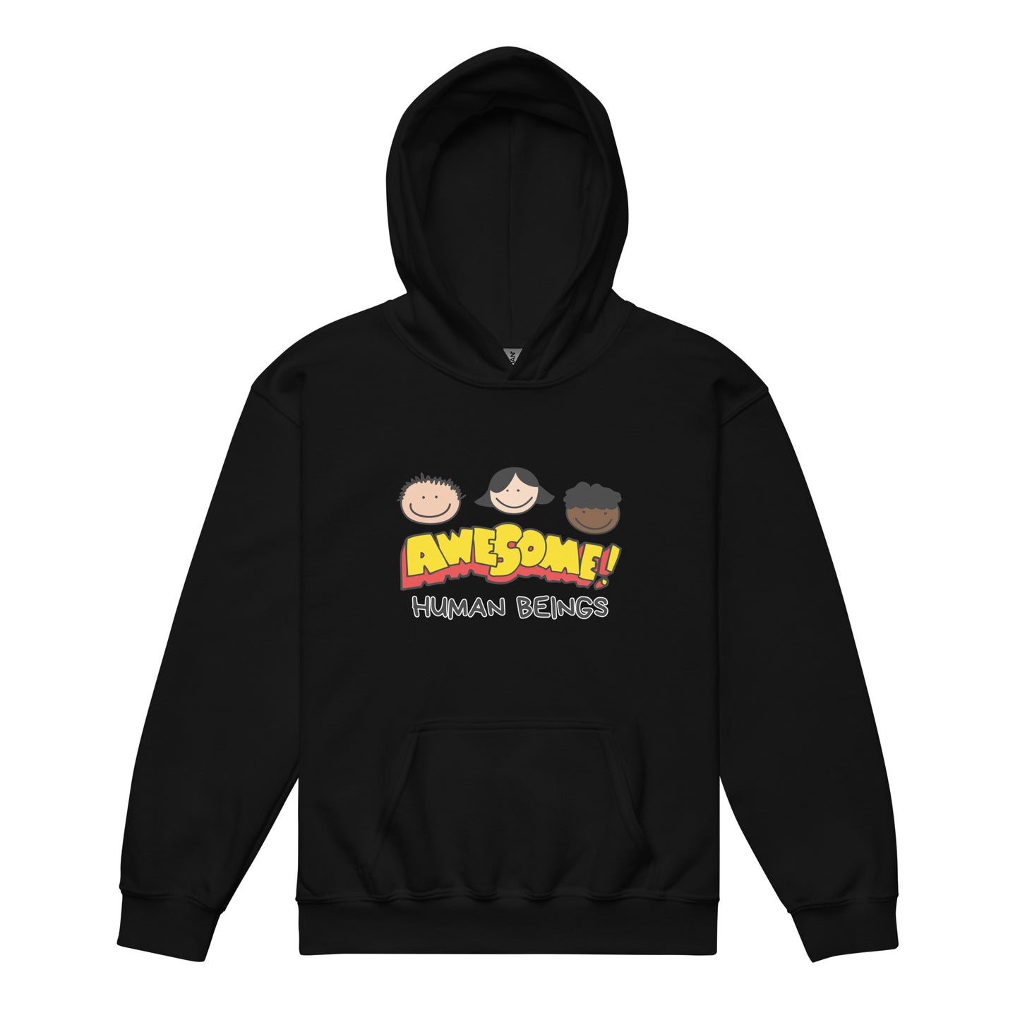 HOODIES FOR KIDS AWESOME HUMAN BEING HOODIES FOR GIRLS UNISEX