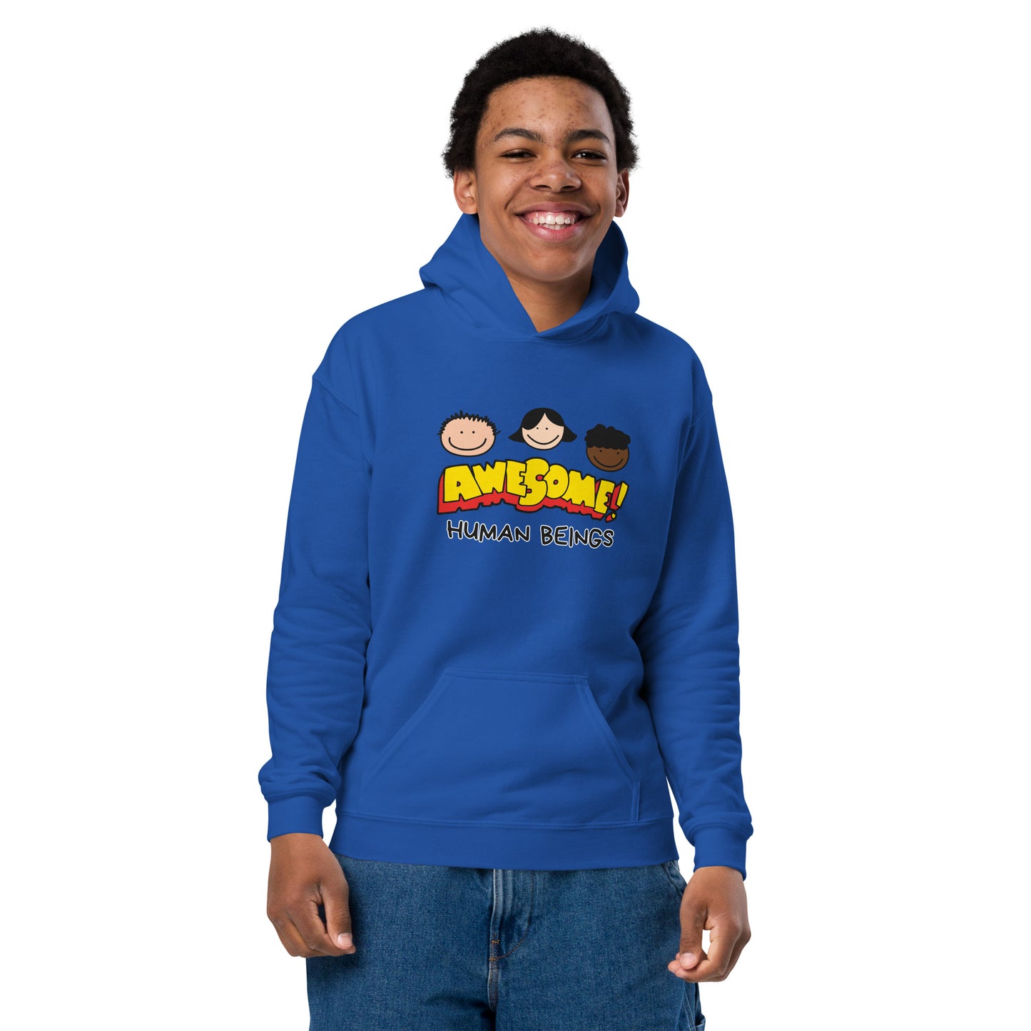 HOODIES FOR KIDS AWESOME HUMAN BEING HOODIES FOR GIRLS UNISEX