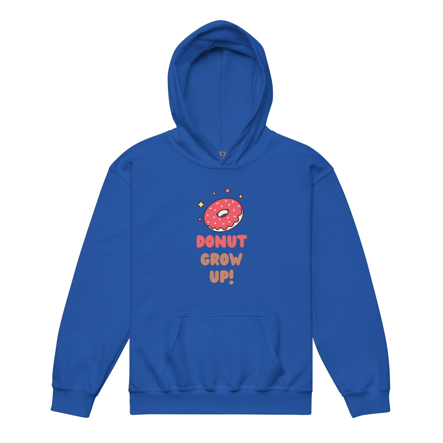 DONUT GROW UP HOODIES FOR GIRLS AND BOYS