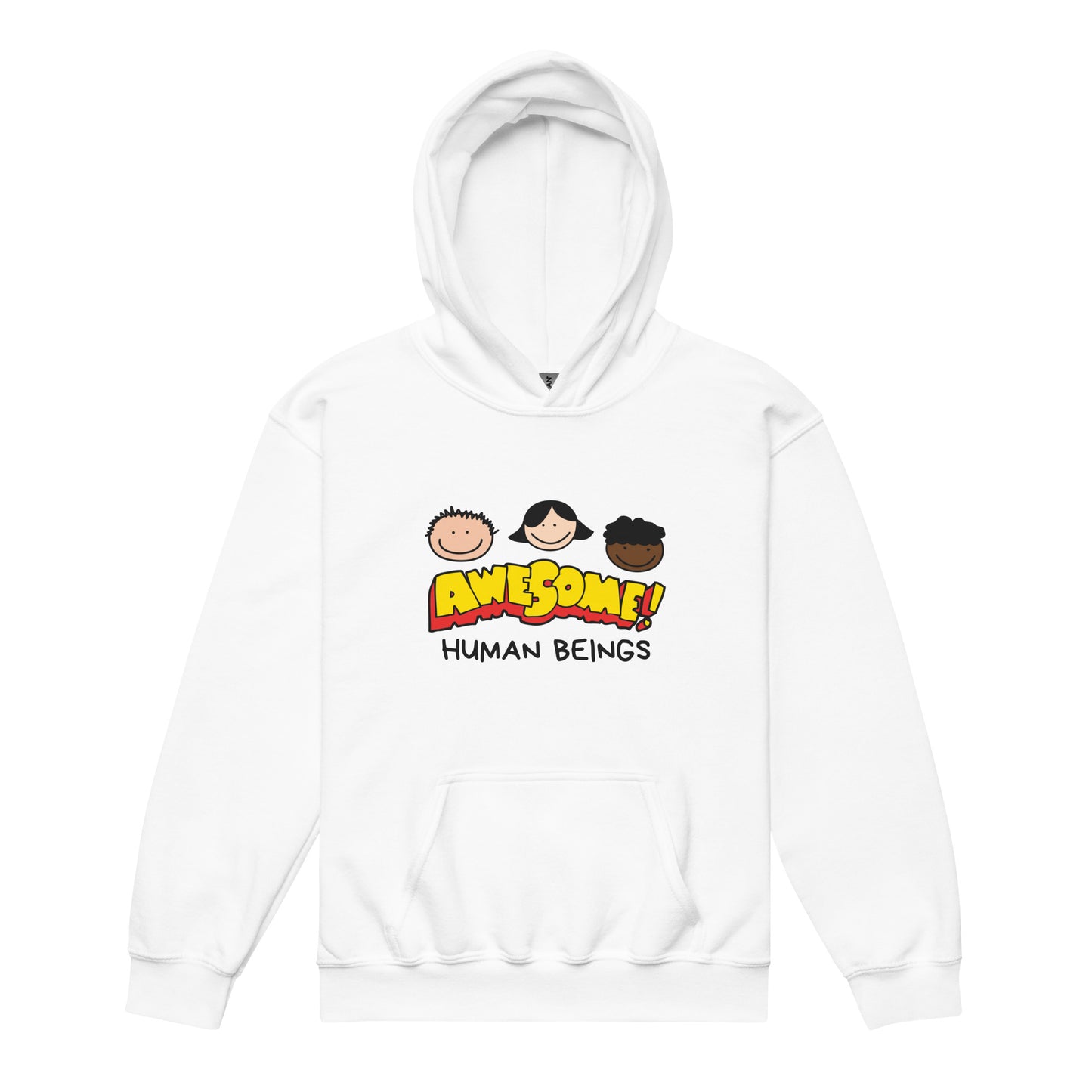 HOODIES FOR KIDS AWESOME HUMAN BEING HOODIES FOR GIRLS UNISEX