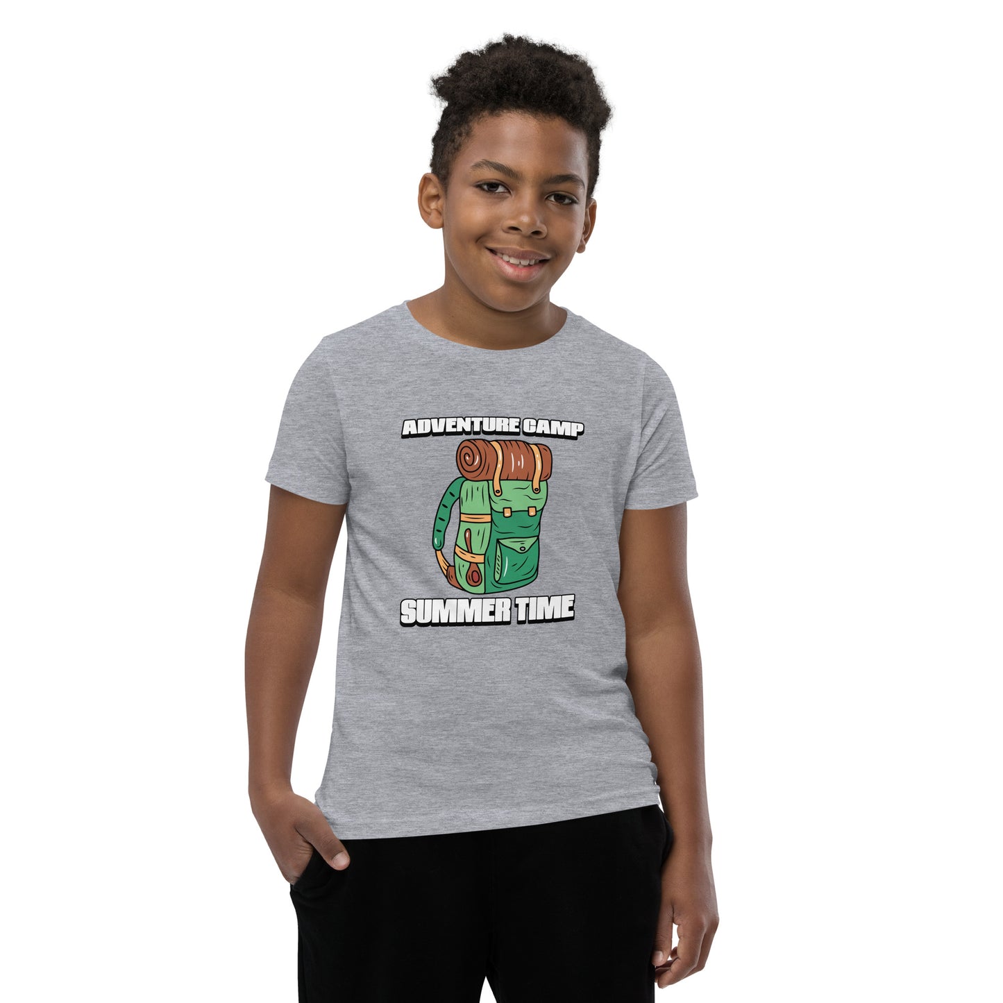 ADVENTURE CAMP YOUTH SHORT SLEEVE TSHIRT