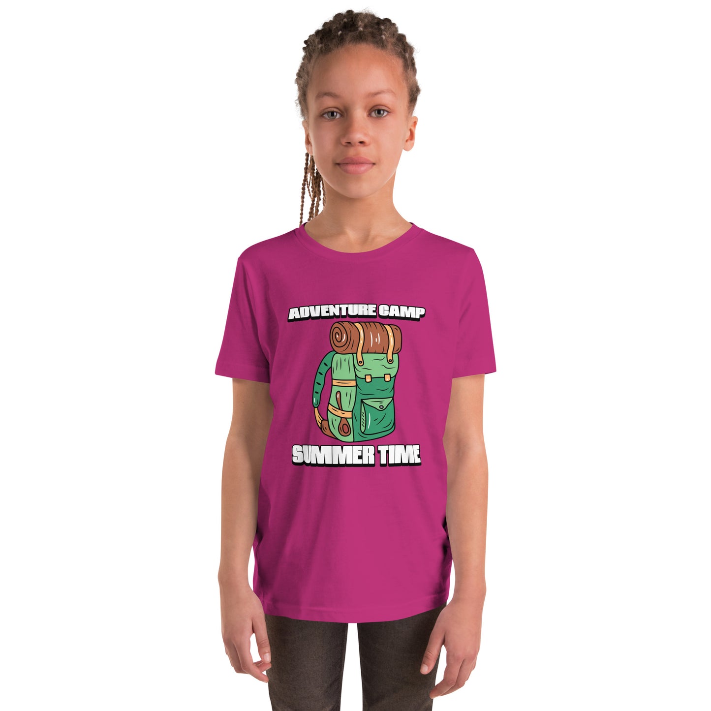 ADVENTURE CAMP YOUTH SHORT SLEEVE TSHIRT