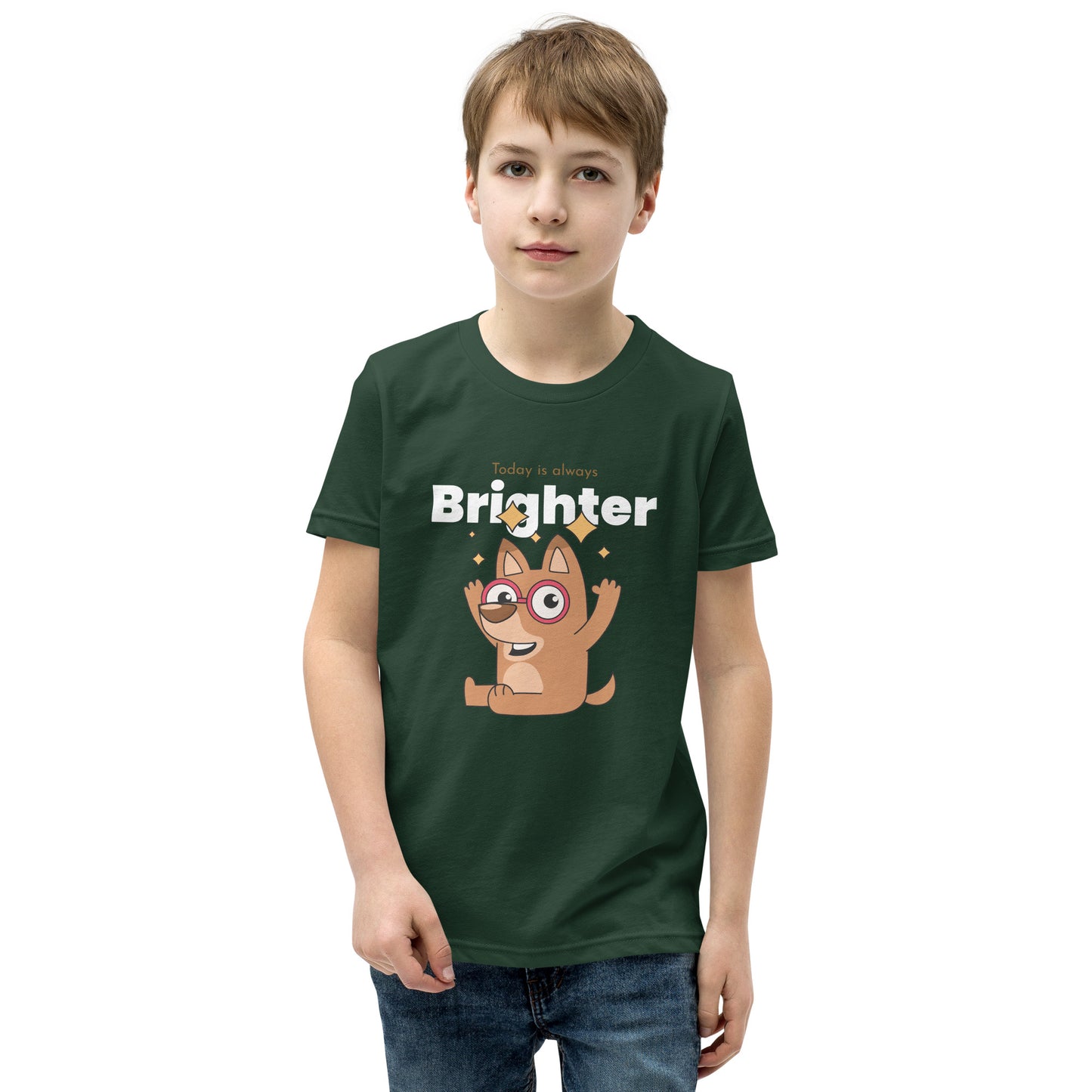 YOUTH COTTON SHORT SLEEVE TSHIRT KIDS TEES