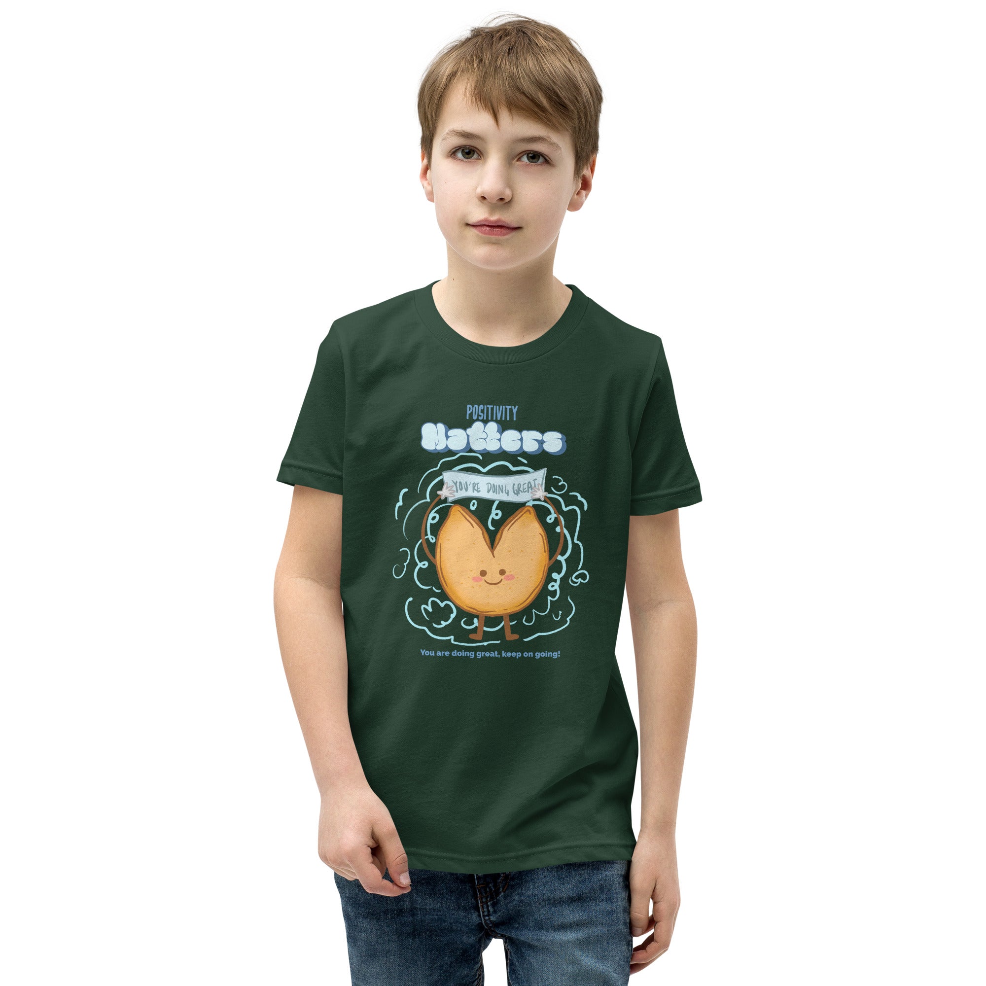 KIDS POSITIVE CREW SHORT SLEEVE T-SHIRT