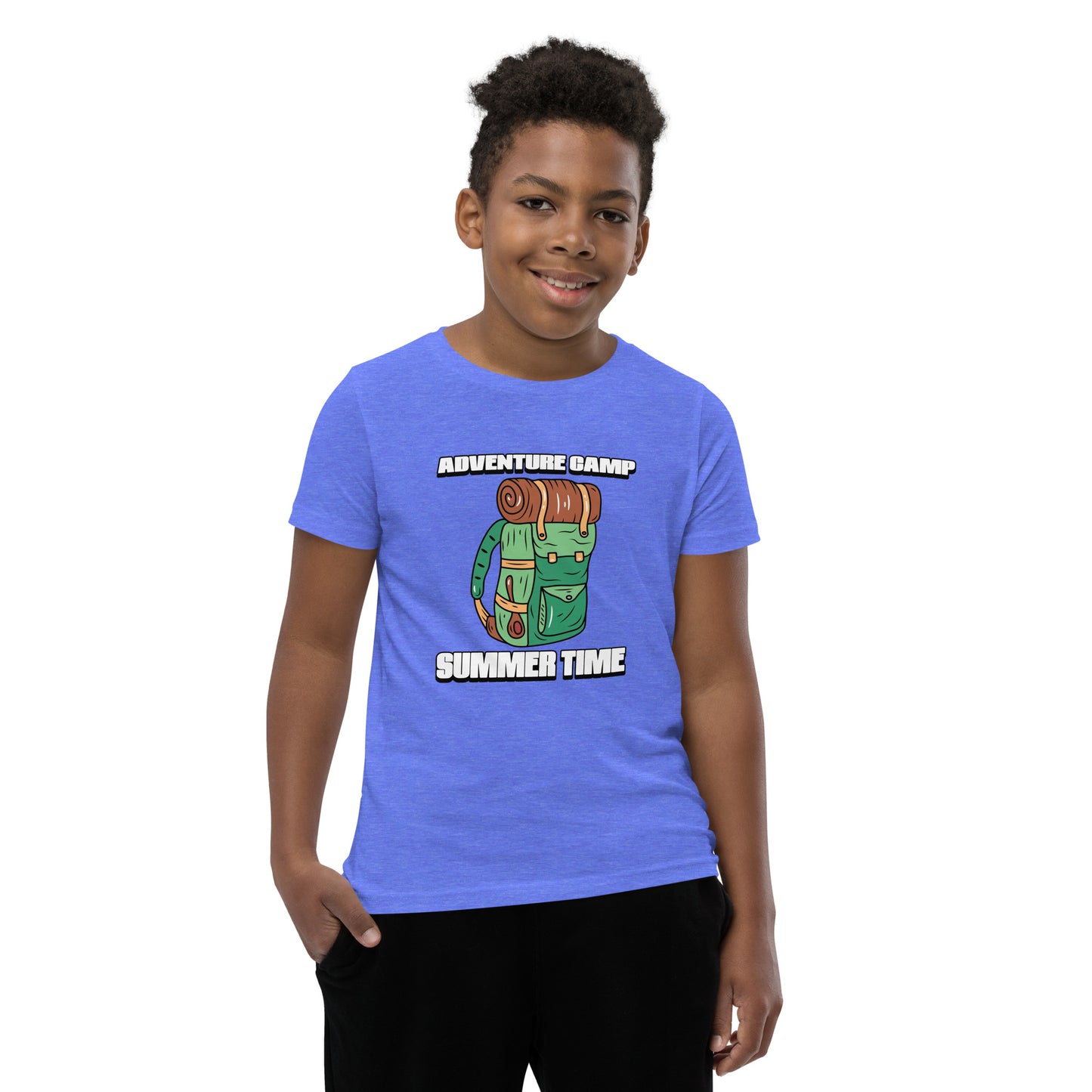 ADVENTURE CAMP YOUTH SHORT SLEEVE TSHIRT