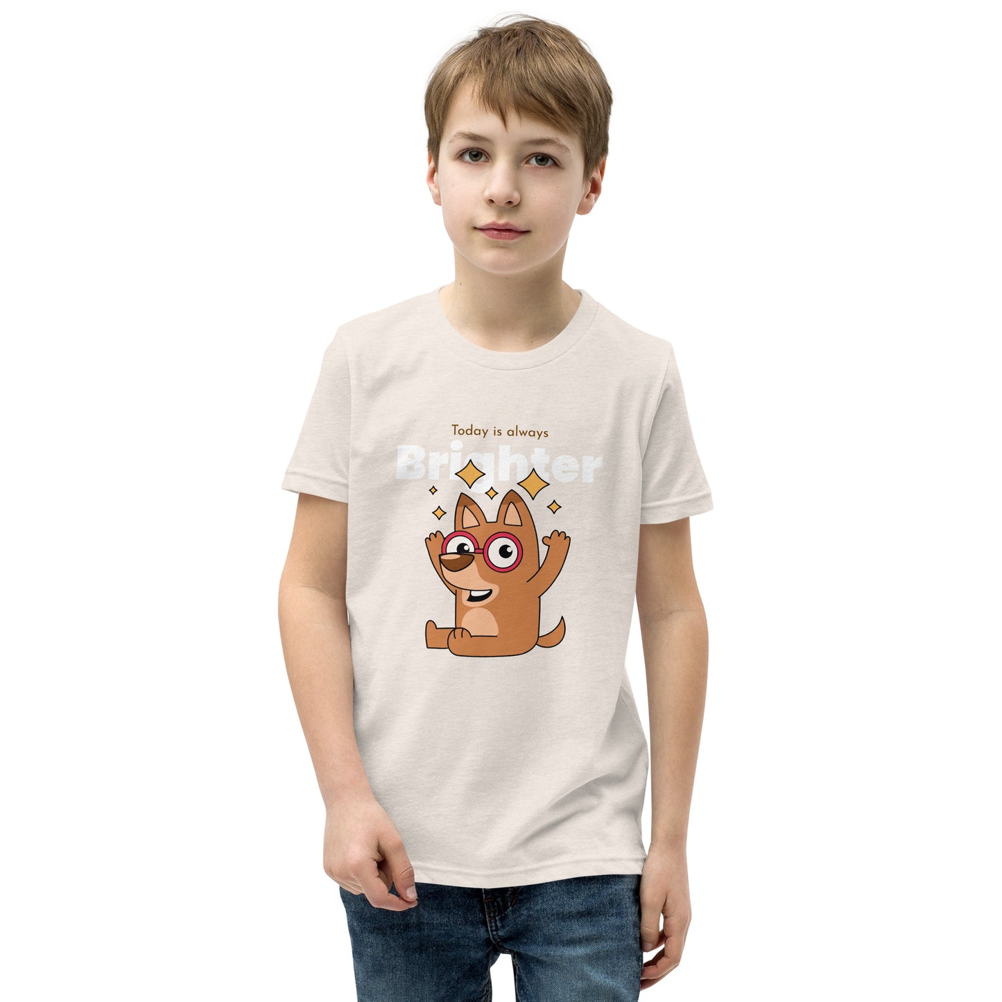 YOUTH COTTON SHORT SLEEVE TSHIRT KIDS TEES