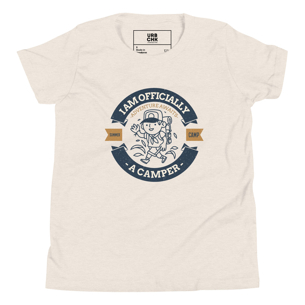 KIDS COTTON TSHIRT CAMPER TSHIRT