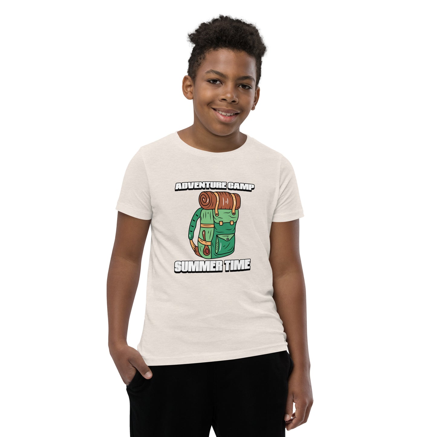 ADVENTURE CAMP YOUTH SHORT SLEEVE TSHIRT