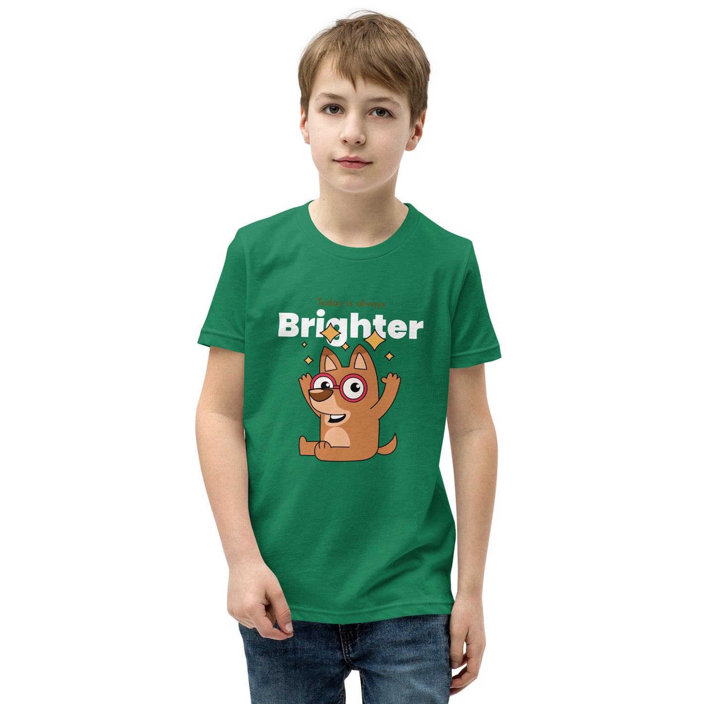 YOUTH COTTON SHORT SLEEVE TSHIRT KIDS TEES