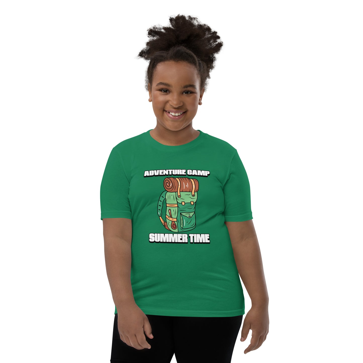 Youth T-Shirts Front Green