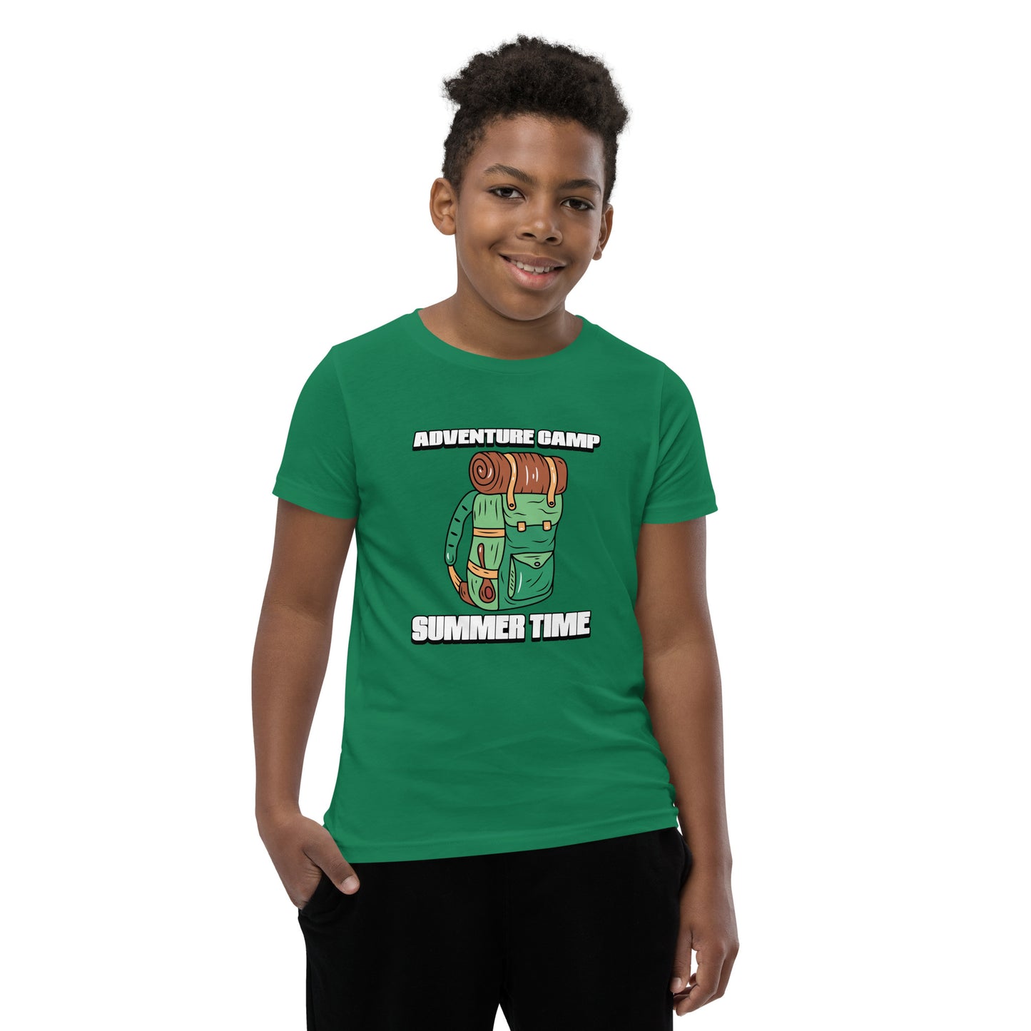 ADVENTURE CAMP YOUTH SHORT SLEEVE TSHIRT