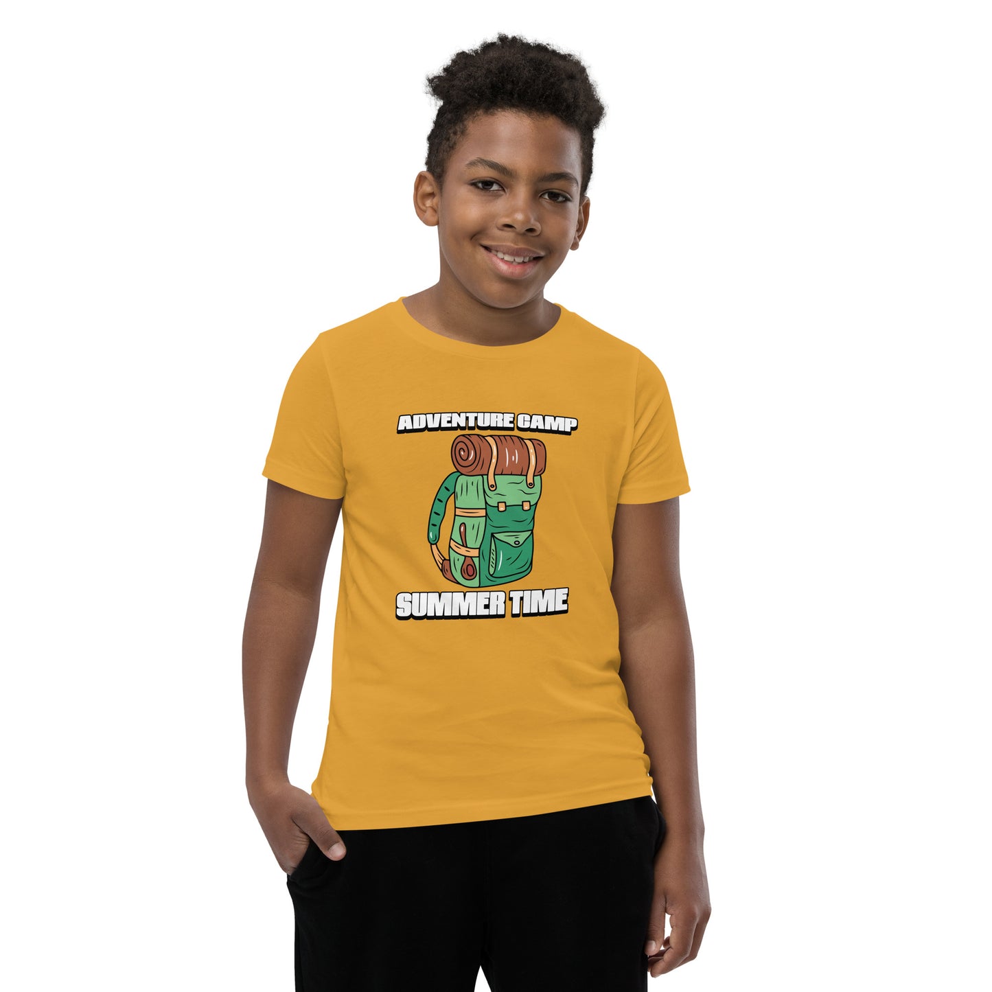 ADVENTURE CAMP YOUTH SHORT SLEEVE TSHIRT