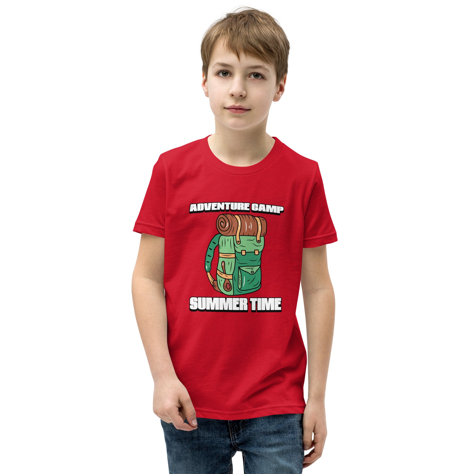 Youth T-Shirts Front Red