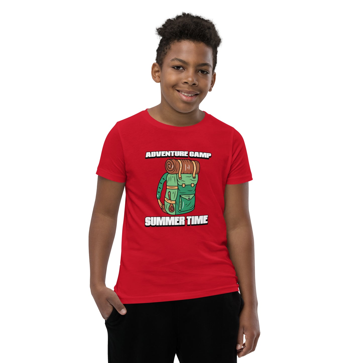 ADVENTURE CAMP YOUTH SHORT SLEEVE TSHIRT