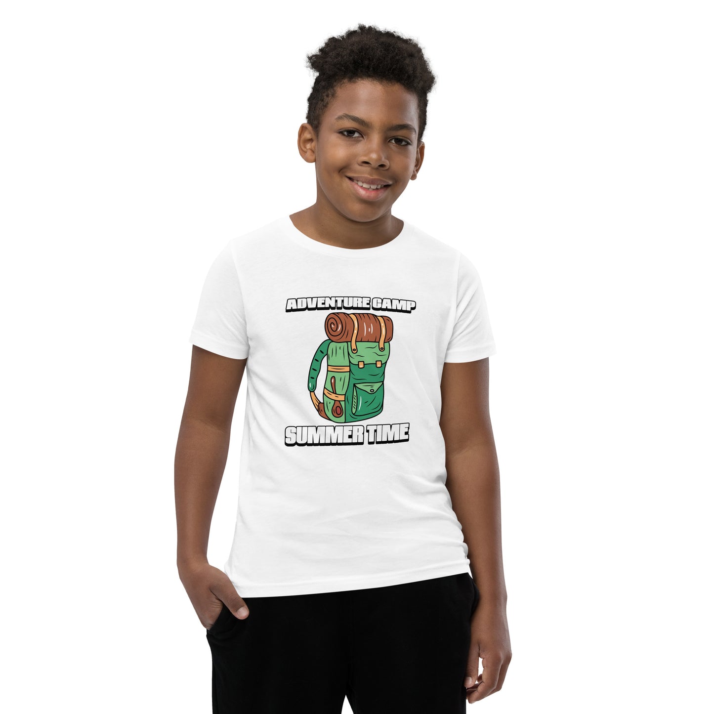 ADVENTURE CAMP YOUTH SHORT SLEEVE TSHIRT